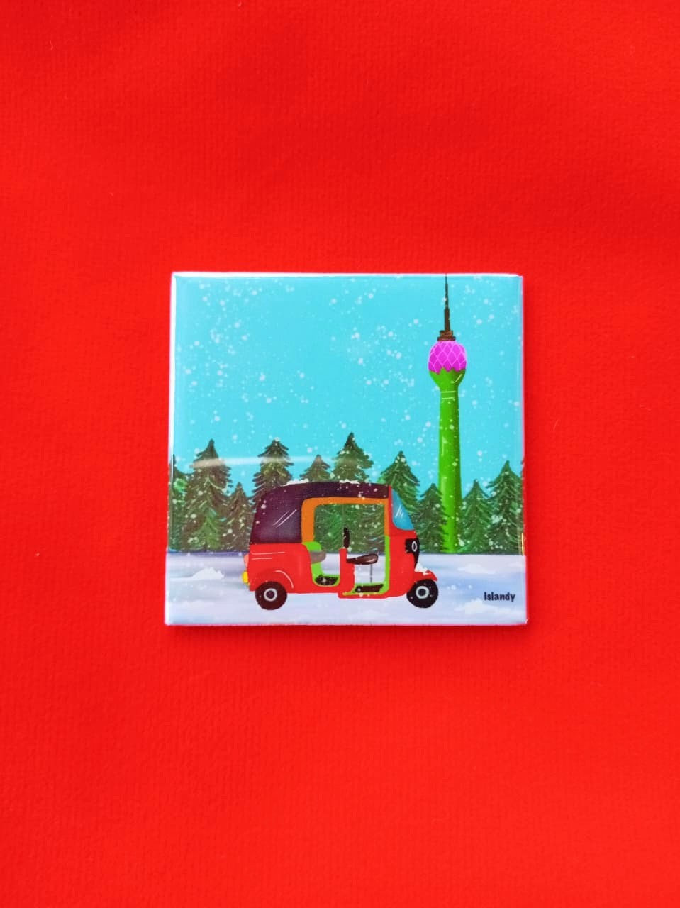 Fridge Magnet - Lotus Tuk